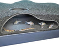 Aquarium Underground Tunnel Cave Natural Curve | Viewing Fish & Shrimp Under Gravel Tunnel | Fish Tank Decor Decoration Hideout Perfect for Corydora Catfish, Kuhli Loach, Clown Loach