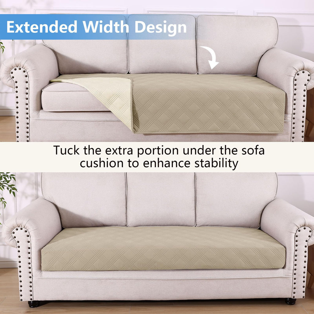 hyha Waterproof Reversible Dog Blanket, Soft Couch Cover for Dogs Washable