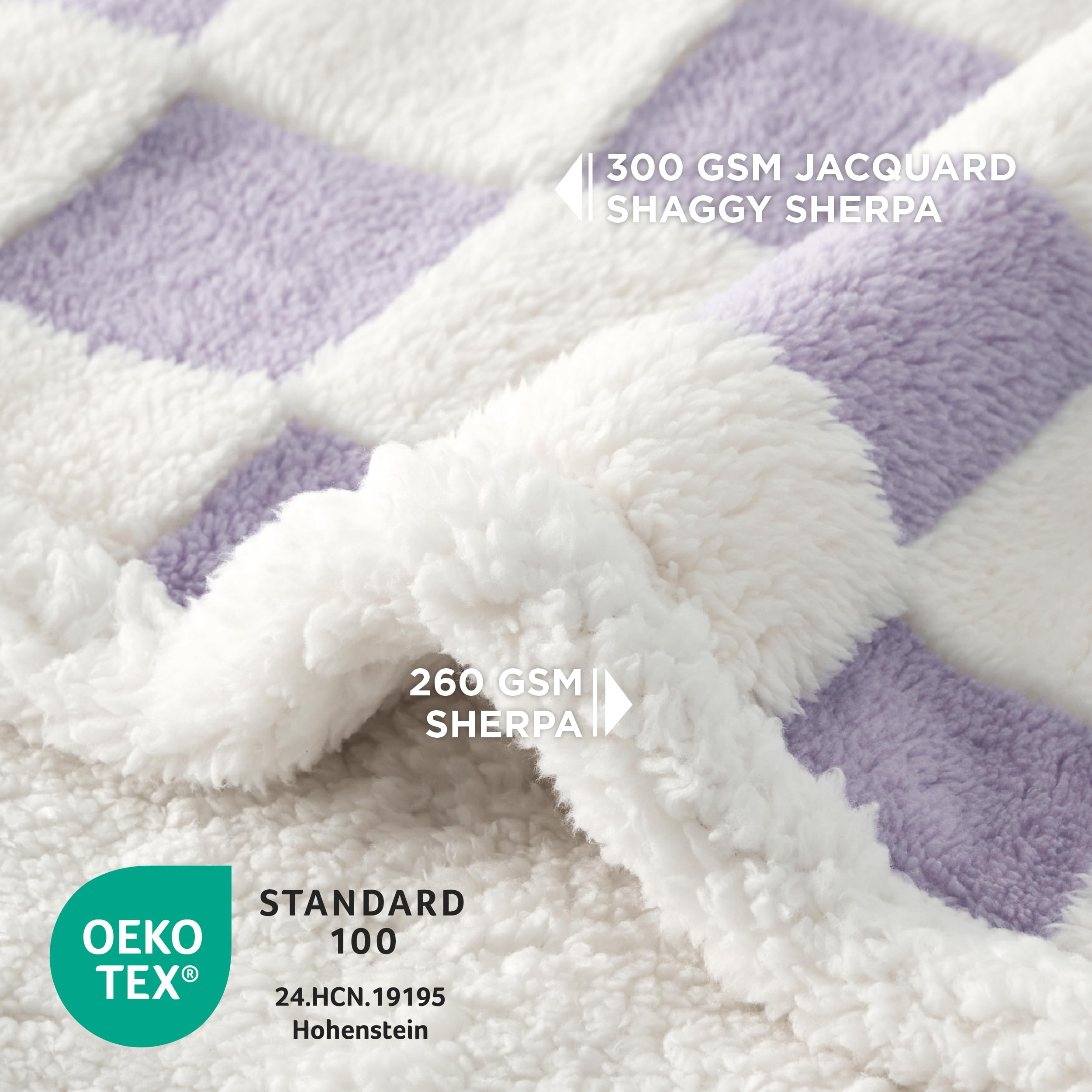 LE SURE Waterproof Dog Blankets for Small Dogs Cute Cozy 3D Jacquard,25x35