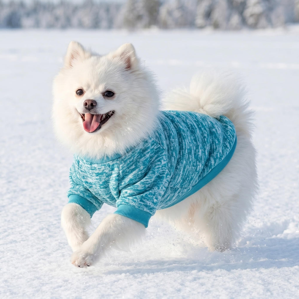 3 Pack Dog Sweaters for Small Dogs Girl Boy Winter Fleece Clothes Warm Soft Dog Sweatshirt Outfit for Dogs Cats Pet Apparel