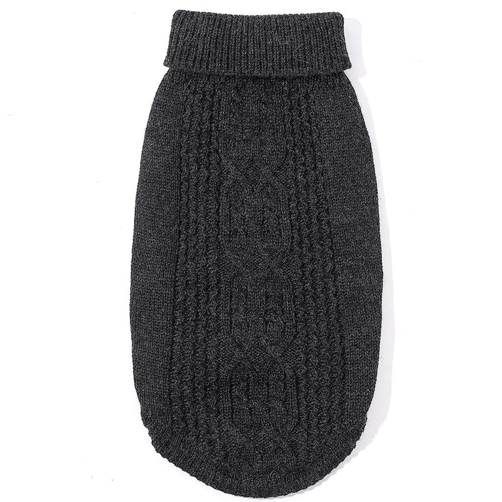 Jnancun Cat Sweater Stretchy,19 Colors,6 Sizes,Snug Winter (Dark Gray, Small, Vest)