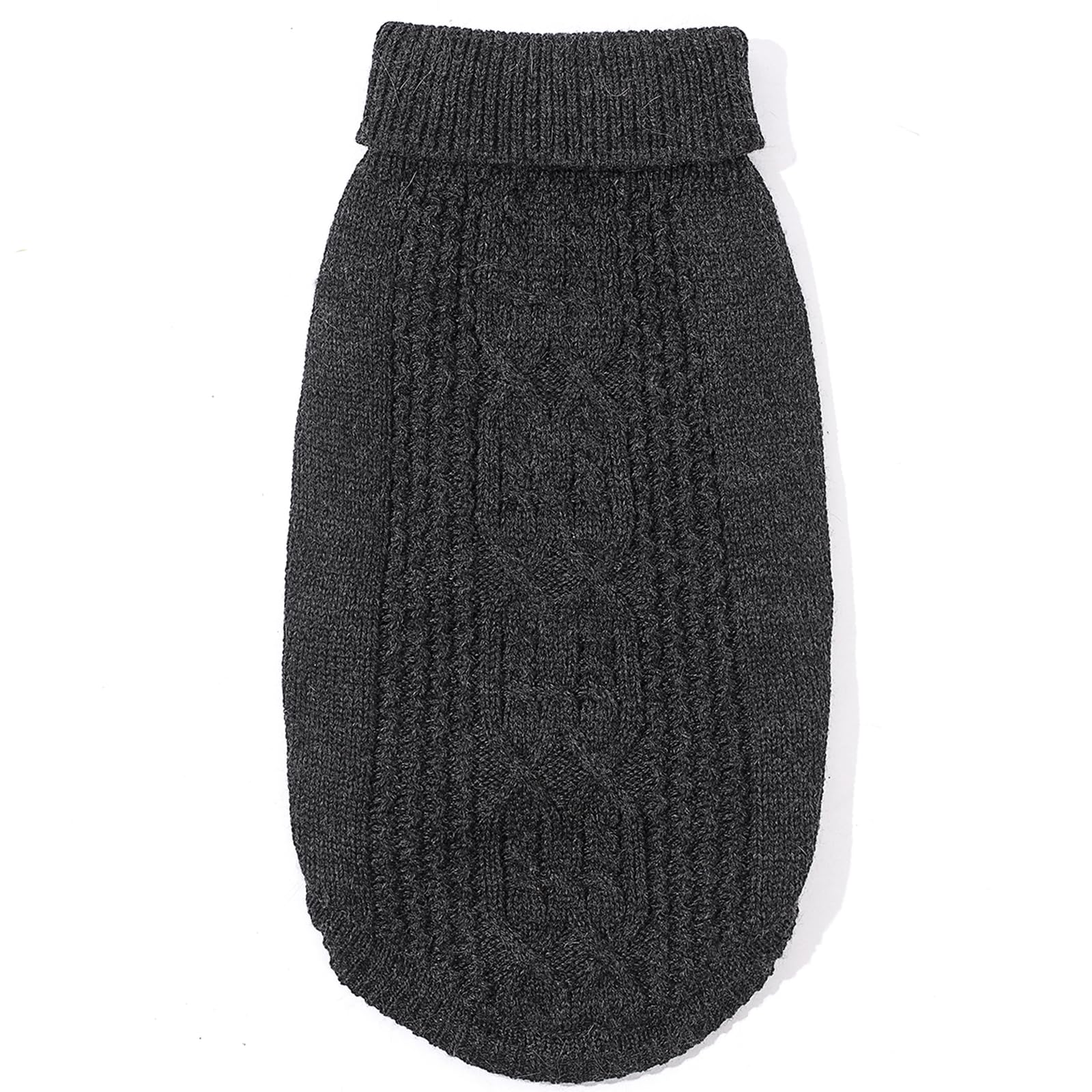 Jnancun Cat Sweater Stretchy,19 Colors,6 Sizes,Snug Winter (Dark Gray, Small, Vest)