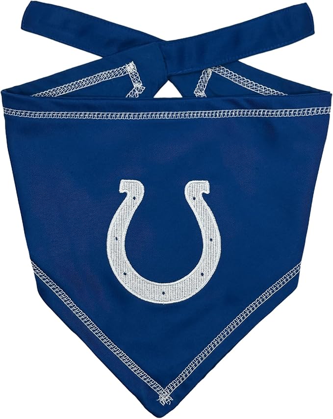 Pets First NFL Buffalo Bills TIE Bandana, Large/X-Large. Dog Bandana Scarf Bib for Pet Cat Dog. The Ultimate Game-Day, Party Bandana (BUF-3550-L-XL)