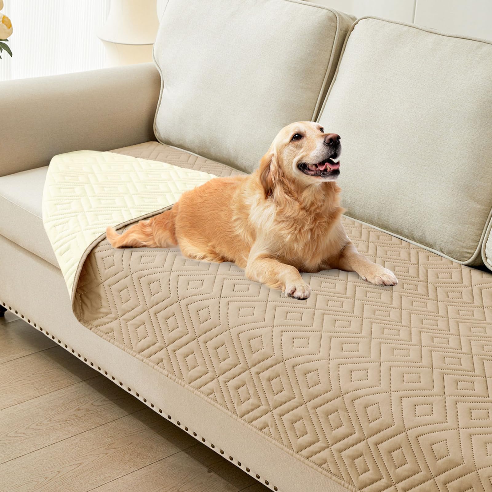 hyha Waterproof Reversible Dog Blanket, Pet Blanket for Sofa Couch — 30x90 Inch