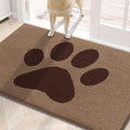 Buganda Dog Door Mat for Muddy Paws 30x20, Absorbent Doormat for Inside