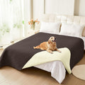hyha Waterproof Reversible Dog Blanket, Pet Blanket for Sofa Couch