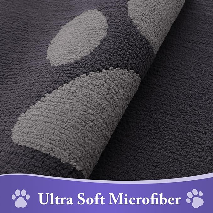 Buganda Dog Door Mat for Muddy Paws 59x35, Absorbent Doormat for Inside