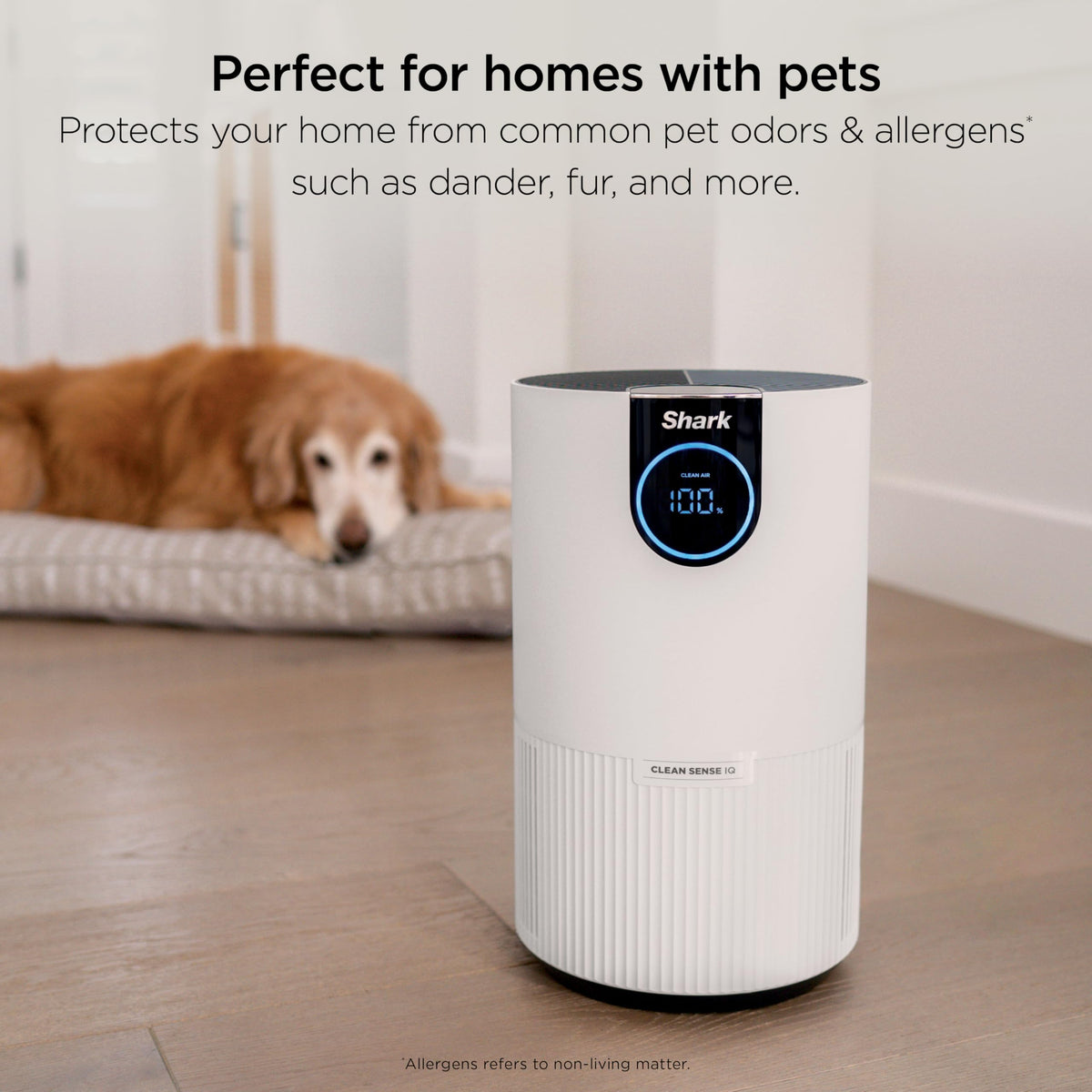 Shark Clean Sense Air Purifier, HP102, White
