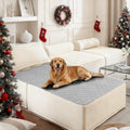 CYCMACO Waterproof Dog Bed Cover Pet Blanket, Soft Couch Cover for Dogs Washable, Non-Slip Dog Blanket Protect Furniture Couch Sofa Car for Puppy Large Dogs Cat (40x50 Inch, Light Grey)