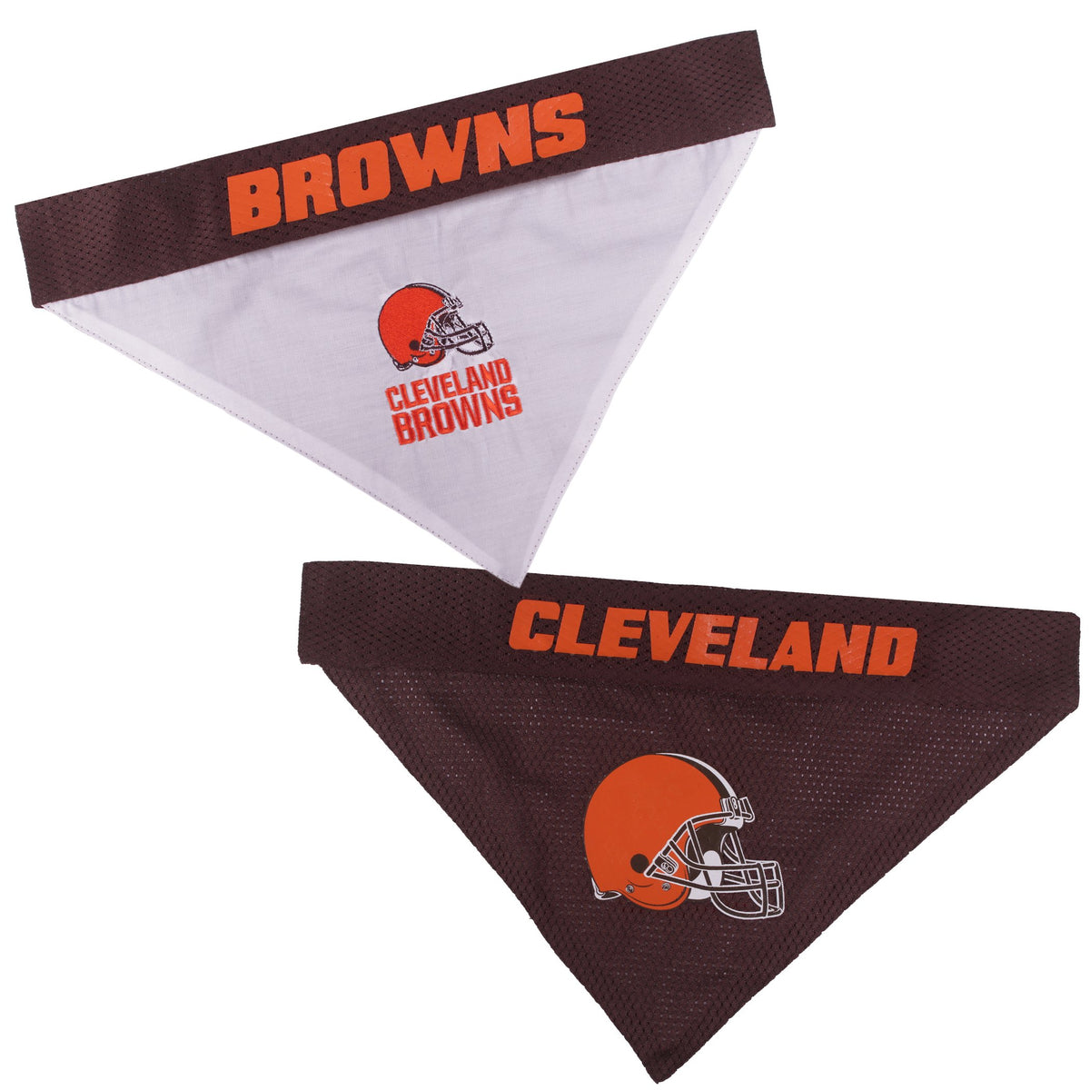 Pets First NFL DOG BANDANA - BALTIMORE RAVENS REVERSIBLE PET BANDANA. 2 Sided Sports Bandana with a PREMIUM Embroidery TEAM LOGO, Large/X-Large. - 2 Sizes & 32 NFL Teams available
