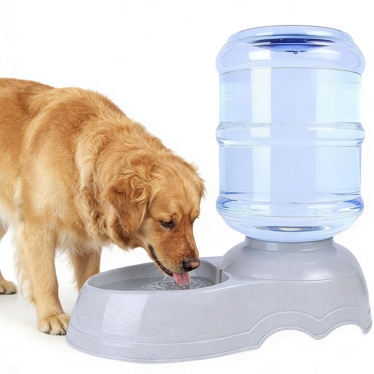 Automatic Dog Feeders,3 Gallon Capacity Gravity Food Dispenser for Large Dogs,Automatic Dog Feeder Large Breed, Pet Feeder Station Food Dispenser