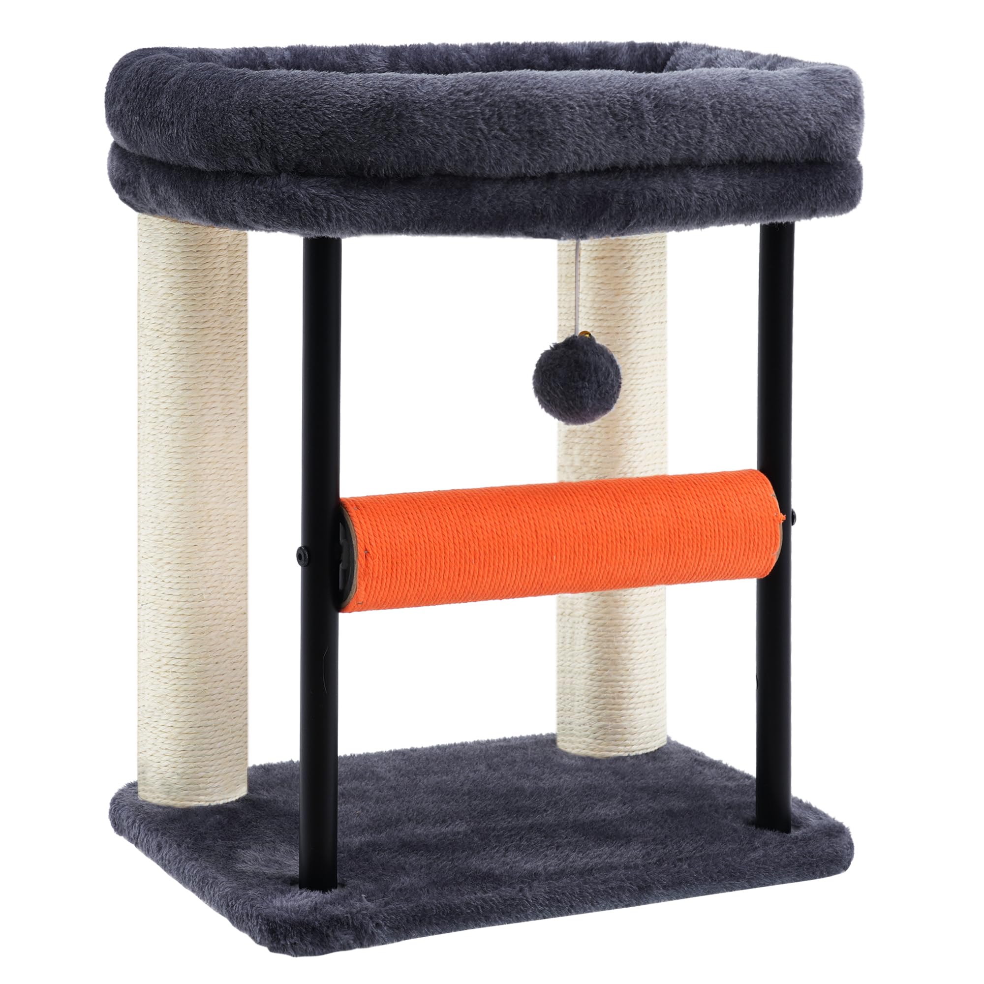 Hey-brother Cat Tree, Sturdy Tower with Sisal-Wrapped Columns, MPJ010SG