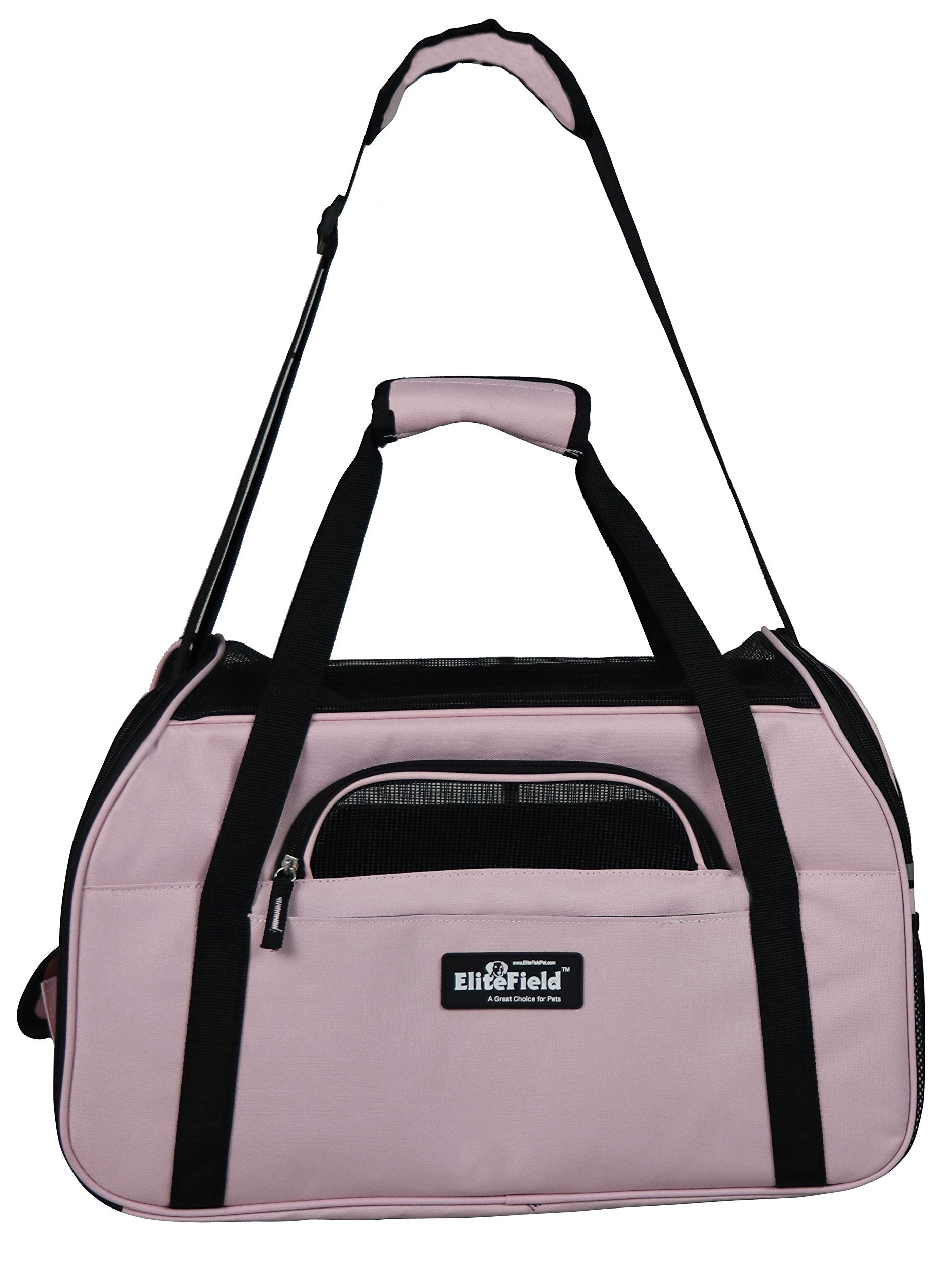 EliteField Soft-Sided Pet Carrier for Cats & Small Dogs (3-Year Warranty)