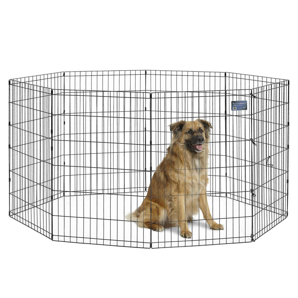 MidWest 30-Inch Exercise Pen, Single Door, 16 Sq Ft Play Area