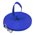 Long Dog Puppy Obedience Recall Training Agility Lead, Leash - BLUE, 15' Foot - by, Downtown Pet Supply