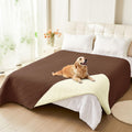 hyha Waterproof Reversible Dog Blanket, Pet Blanket for Sofa Couch