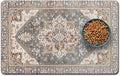 QXWREL Dog Food Mat for Floors, Absorbent Pet Cat Food Bowl Mat