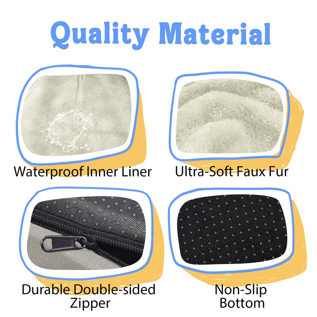 Chez Paw Orthopedic Waterproof Dog Bed for Medium and Large Dogs