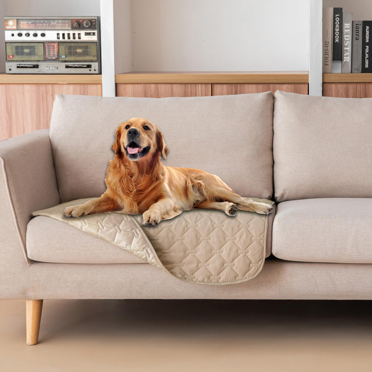 gogobunny Waterproof Armchair Covers for Pets, Anti Hair and Easy Care
