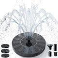 AMZtime Solar Fountain, 2026 Upgraded Solar Water Fountain with 6 Nozzles