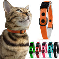 OutdoorBengal Orange Cat Collar Breakaway, Soft Padding for Medium to Large Cats - Durable Heavy Duty Tactical Fabric, Comfortable, Quick Release Breakaway Cat Collars, No Bell Collar (Orange, Adult)