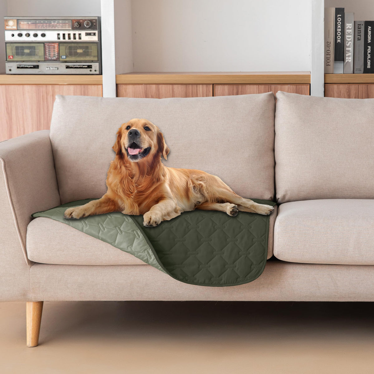 gogobunny Waterproof Armchair Covers for Pets, Anti Hair and Easy Care
