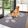 Buganda Dog Door Mat for Muddy Paws 47x24, Absorbent Doormat for Inside — 47.0"l X 32.0"w X 0.6"th