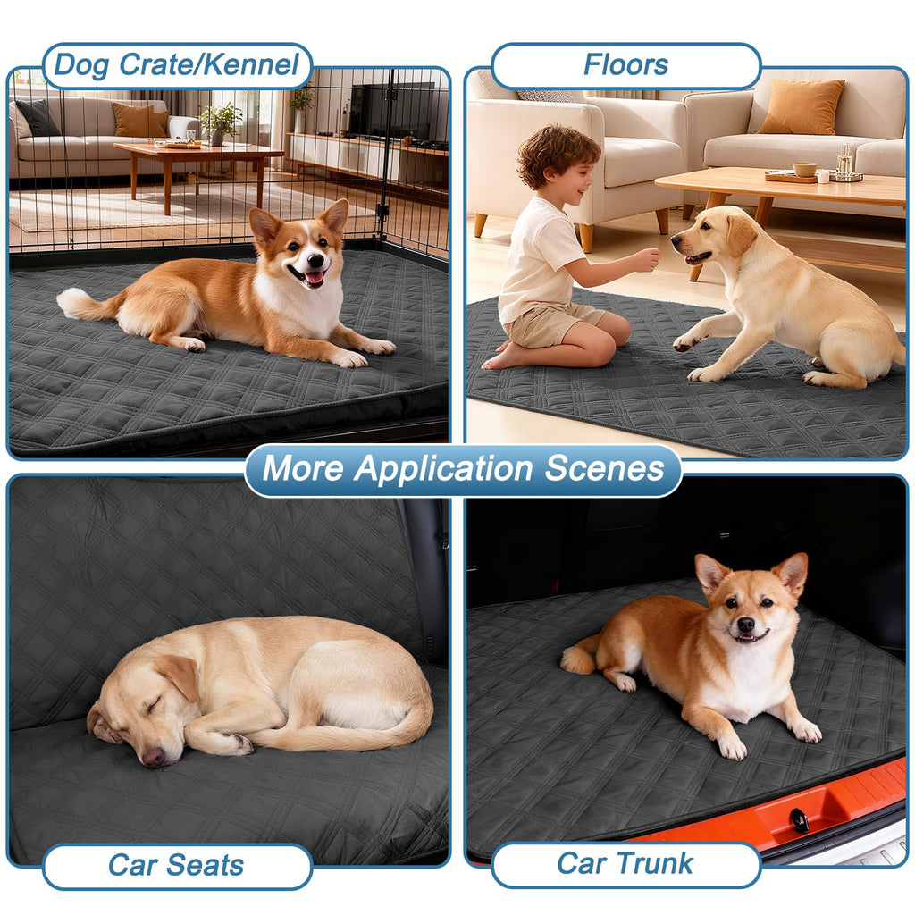 hyha Waterproof Reversible Dog Blanket, Soft Couch Cover for Dogs Washable