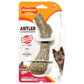 Nylabone Power Chew Antler Alternative Nylon Chew Toy for Dogs, Dog Toys for Aggressive Chewers, Venison Flavor, Large/Giant (1 Count)