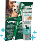 Vet's Best Puppy Toothpaste & Toothbrush Kit, Peanut Butter, Dogs, 3.5 oz
