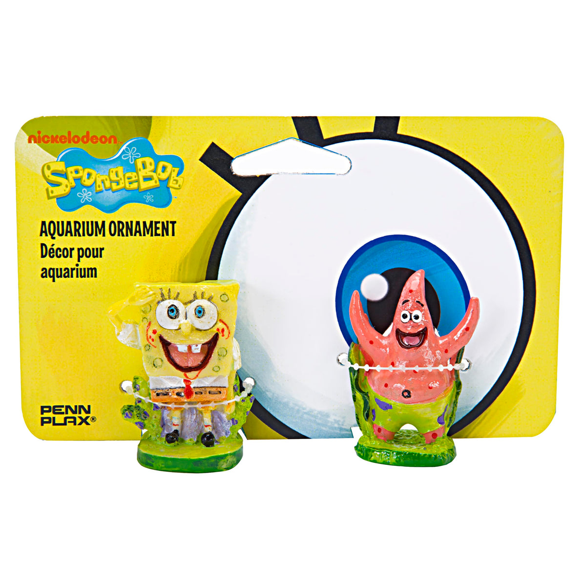 Penn-Plax Spongebob Squarepants Officially Licensed Aquarium Ornament – The Krusty Krab – Medium