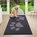 Buganda Dog Door Mat for Muddy Paws 47x24, Absorbent Doormat for Inside