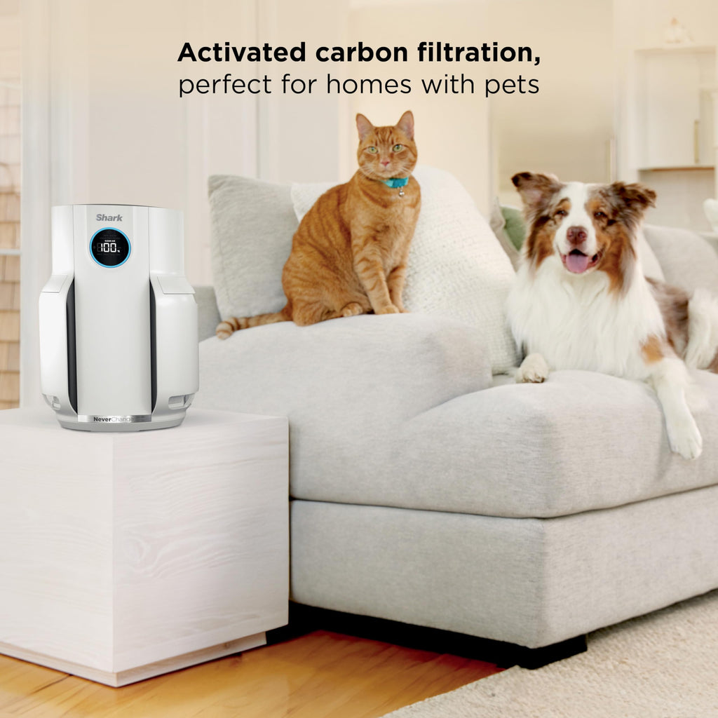 Shark NeverChange Air Purifier, HP153, White
