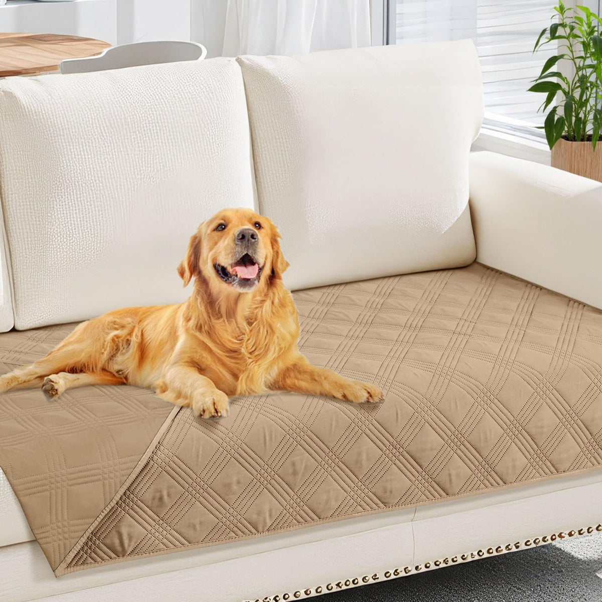 hyha Waterproof Dog Bed Blanket - Soft Pet Blanket & Sofa Cover for Dogs