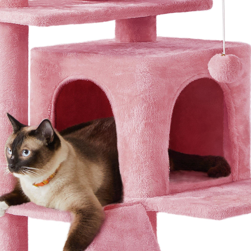 Yaheetech 70in Multi-Level Sturdy Cat Tree, Condo, Sisal Scratching Posts