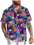 Custom Hawaiian Shirt with Face - Shirts with Faces on Them Custom, Custom Hawaiian Shirt with Pet Face, Funny Dog Hawaiian Shirts, Tropical Vacation Gift for Pet Lovers, Beachwear