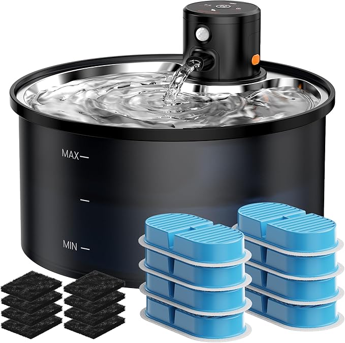 Wireless Cat Water Fountain Cordless