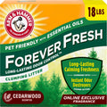ARM & HAMMER Forever Fresh Cat Litter Cedarwood, MultiCat, 18lbs