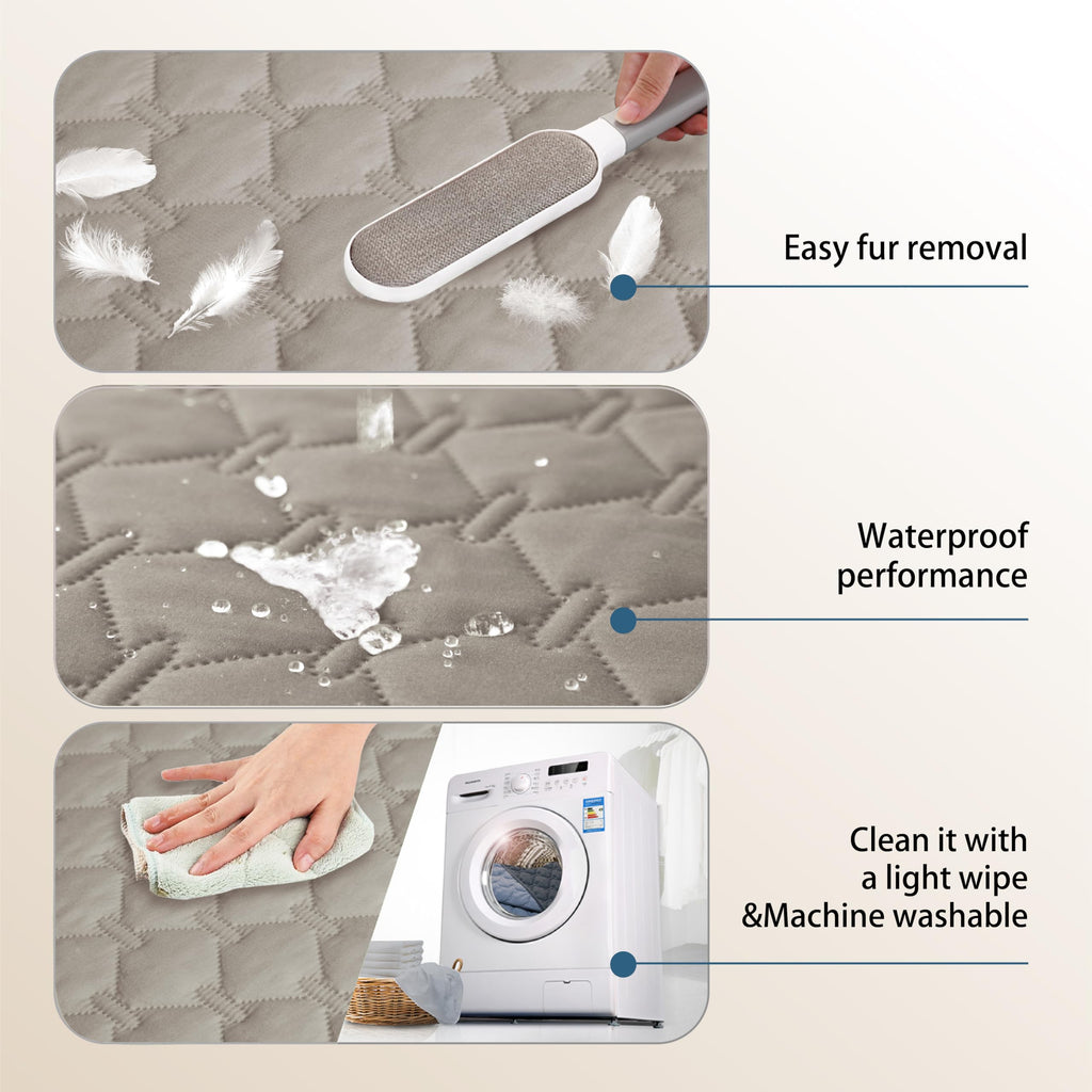 gogobunny Waterproof Blanket, Couch Covers for Dogs, Reversible Protector