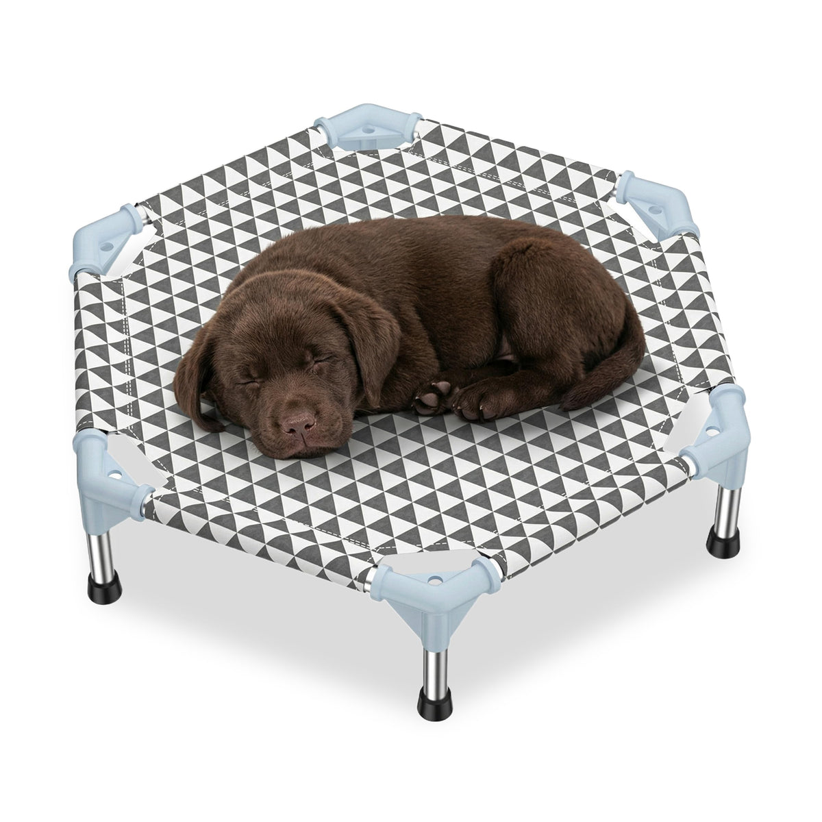 Orthopedic Dog Beds for Large Dogs,U-Shaped Bolster ，Up to 130 lbs