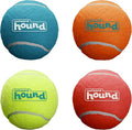 Outward Hound Squeaker Ballz – Squeaky Tennis Balls for Dogs 50 lbs and Over, Interactive Dog Toy for Fetch & Training