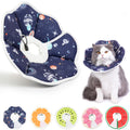 Cat Cone Collar Soft, Waterproof Cat Recovery Collar After Surgery, Adjustable Pet Donut Collar, Safety Elizabethan Collar to Prevent Licking Wounds for Kittens, Pet Cone Alternative