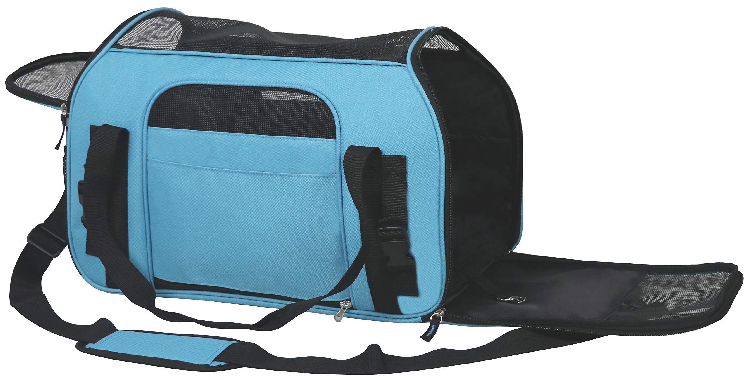 EliteField Soft-Sided Pet Carrier for Cats & Small Dogs (3-Year Warranty)
