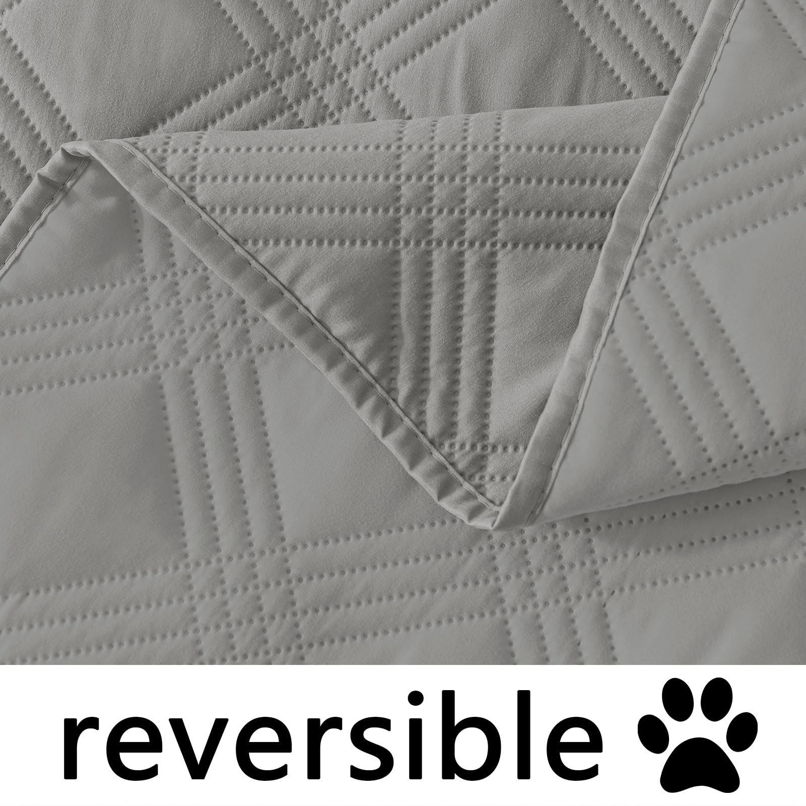 hyha Waterproof Reversible Dog Blanket, Soft Couch Cover for Dogs Washable