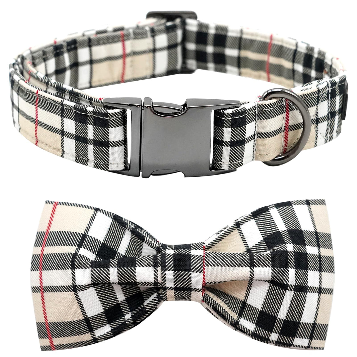 Bobo Rainbow Dog Collar - Thanksgiving Turkey Pet Collar Bowtie Gift Puppy Cute Bow Collar Adjustable Metal Buckle Soft Cute Collars for X-Small Dogs