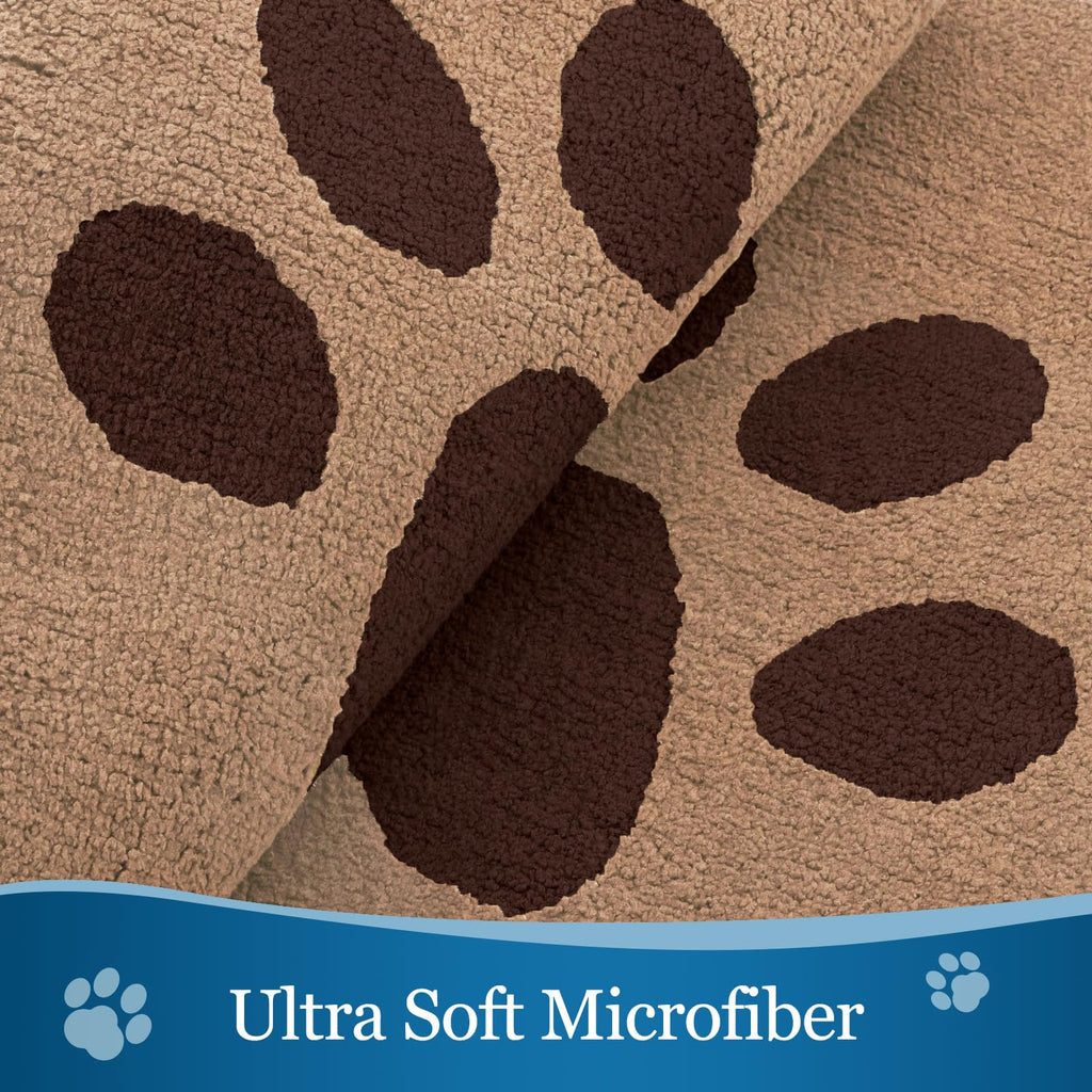 Buganda Dog Door Mat for Muddy Paws 70x24, Absorbent Doormat for Inside