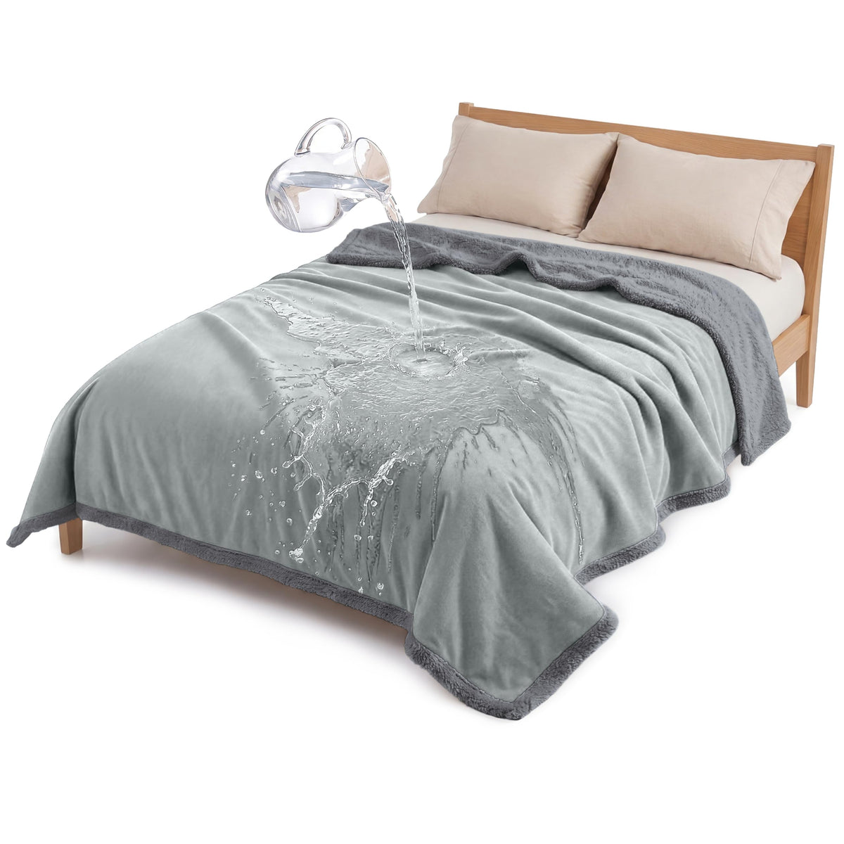 Kritter Planet Waterproof Reversible Pet Blanket for Dogs and Cats
