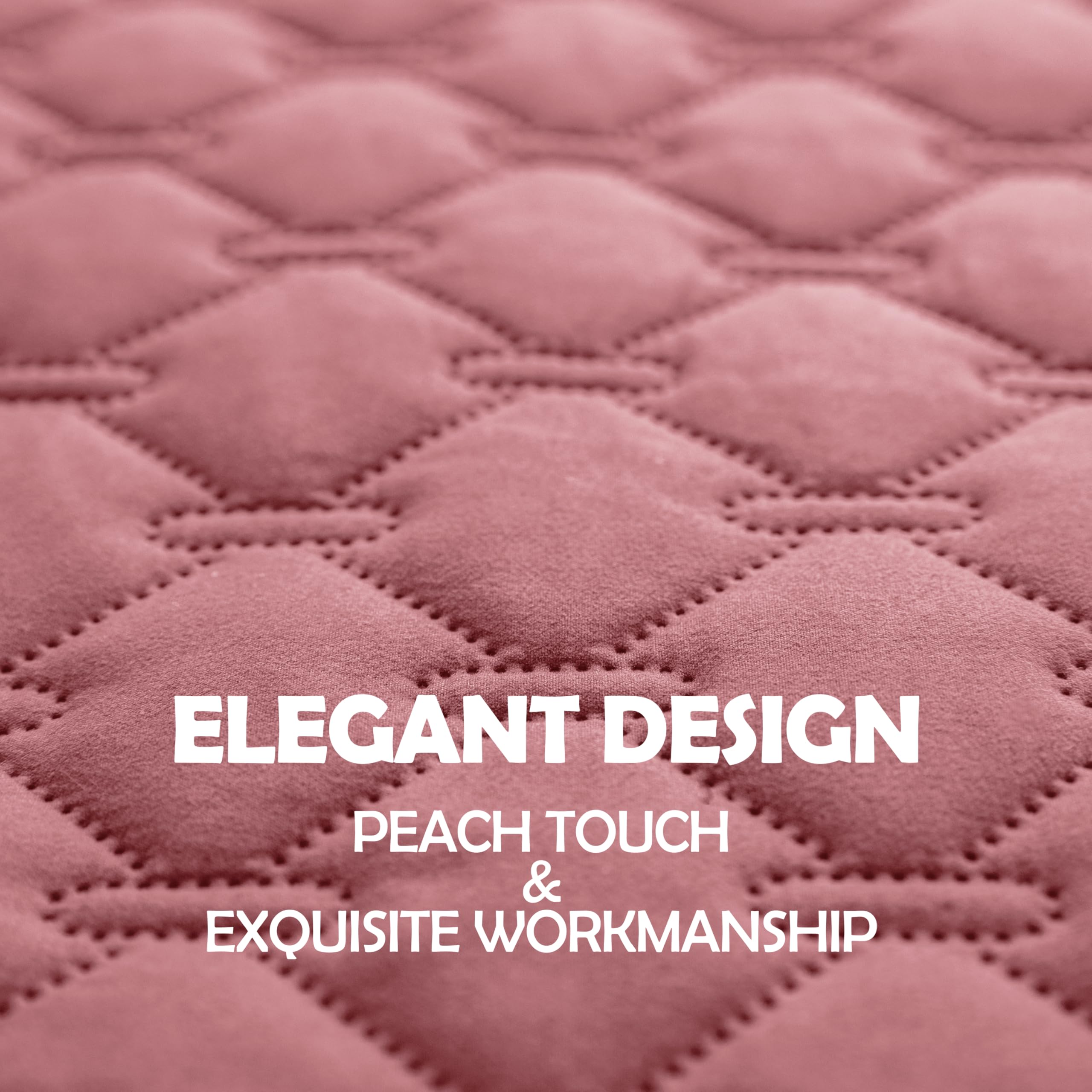 gogobunny 3X Stronger Waterproof Pet Blanket, Scratch Proof Furniture Protector for Dogs Cats, Reversible Cover 82x120 Inch, Dark Pink/Light Pink