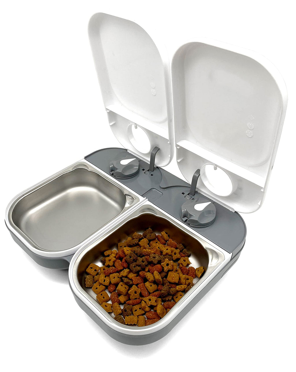 Cat Mate Stainless Steel Bowl Inserts for C100 & C200 Automatic Pet Feeders (Pack of 2)