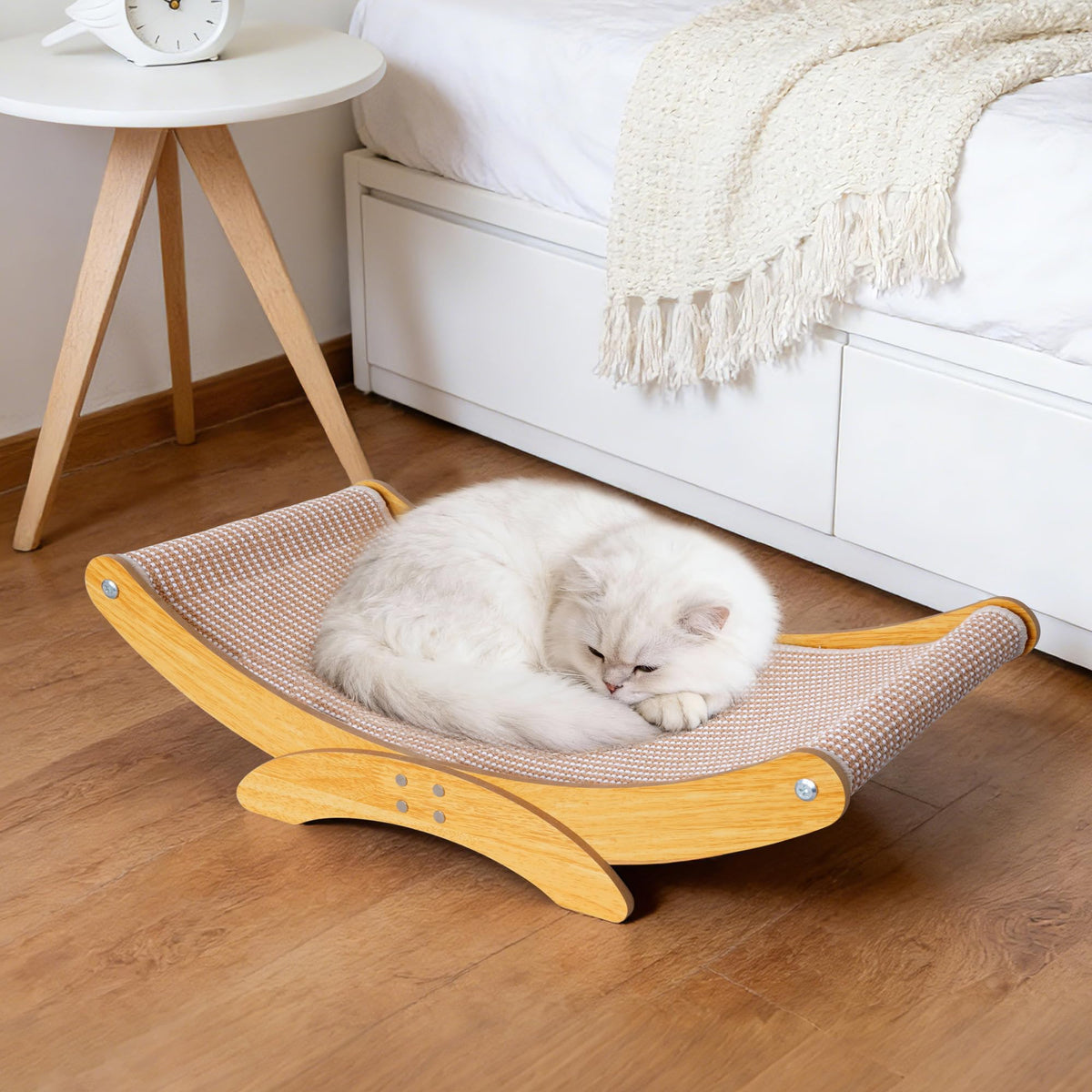 AROPEME Cat Scratcher Bed Large Replaceable Mats
